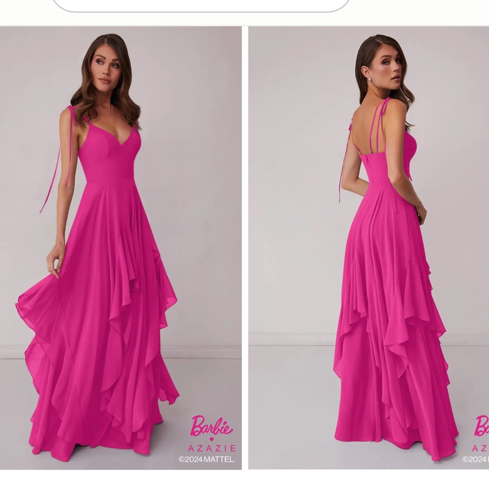Azazie Barbie Pink Dress